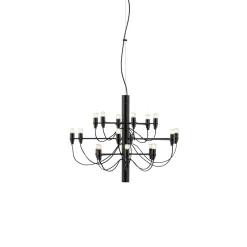 2097/18 lysekrone LED, sort Spisebordslamper|Stue Lamper