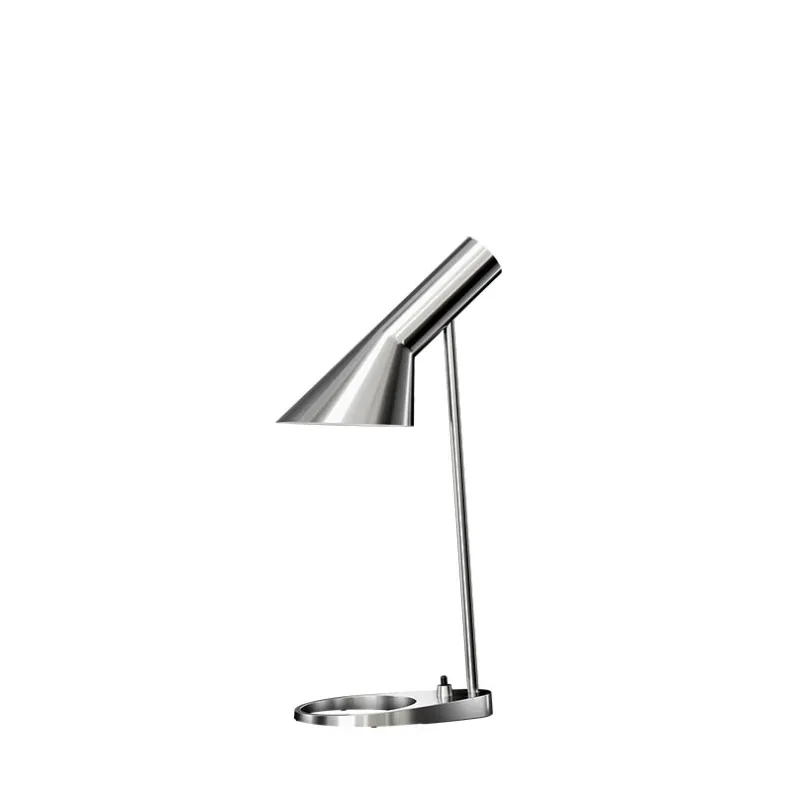 Outlet AJ Mini bordlampe V3, poleret stål Skrivebordslamper|Lamper Til Natbord