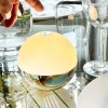 Discount Alba Light Ball batterilampe / bordlampe, krom (1 stk.) Krom Lamper|Transportable Lamper
