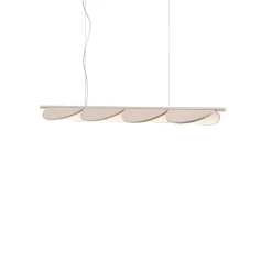 Almendra Linear pendel S4, nude Spisebordslamper|Entre Lamper