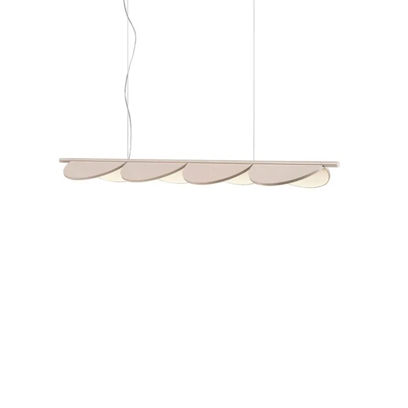 Almendra Linear pendel S4, nude Spisebordslamper|Entre Lamper