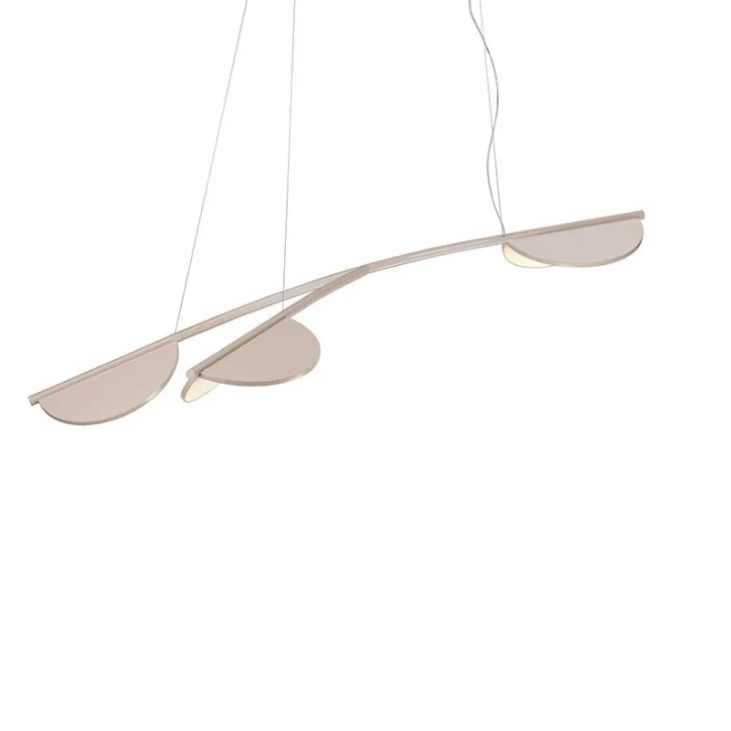 Online Almendra Organic pendel S3 Y Short, nude Spisebordslamper|Entre Lamper