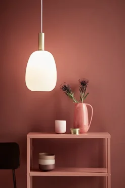 Discount Alton 23 pendel E27, hvid Hvide Lamper|Glas Lamper