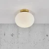 Hot Alton loftlampe E27, opal Glas Lamper|Lamper Til Teenageværelse