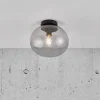 Best Alton loftlampe E27, røgfarvet Glas Lamper|Spisebordslamper