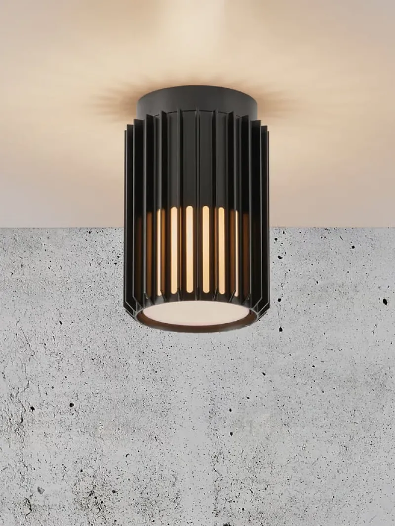 Sale Aludra udendørs loftlampe, sort Udendørslamper|Loftlamper