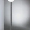 Clearance AM2C gulvlampe, krom/hvid Standerlamper|Kontorlamper