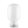 Clearance Amp bordlampe, Hvid/Hvid marmor Marmor Lamper|Hvide Lamper