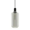 Best Amp pendel - Stor, Smoke/Sort marmor Marmor Lamper|Glas Lamper