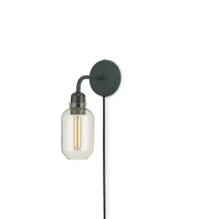 Hot Amp væglampe - Guld/Grøn marmor Marmor Lamper|Glas Lamper