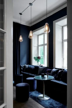Hot Anoli 1 pendel medium, nordic guld/guld Glas Lamper|Pendler