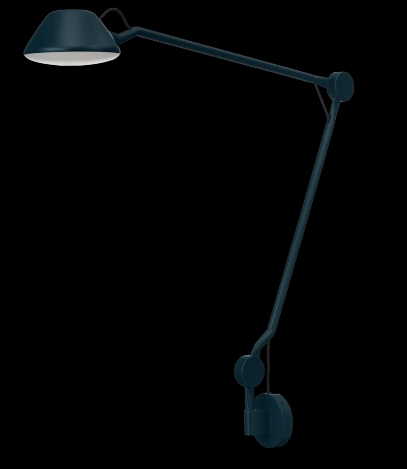 New AQ01 væglampe, blå Læselamper