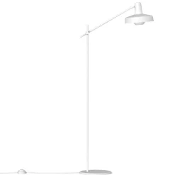 Sale ARIGATO gulvlampe Palace, hvid Hvide Lamper|Standerlamper