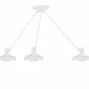 Best ARIGATO loftlampe Palace Triple, hvid Hvide Lamper|Stue Lamper