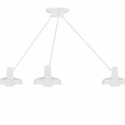 Best ARIGATO loftlampe Palace Triple, hvid Hvide Lamper|Stue Lamper