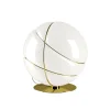 Discount Armilla bordlampe, guldfarvet Glas Lamper|Lamper Til Reol