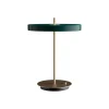 New Asteria bordlampe m/USB, forest grøn/messing Messinglamper|Skrivebordslamper