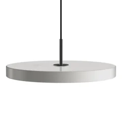 Outlet Asteria medium pendel, mist grå/sort Spisebordslamper|Hængelamper