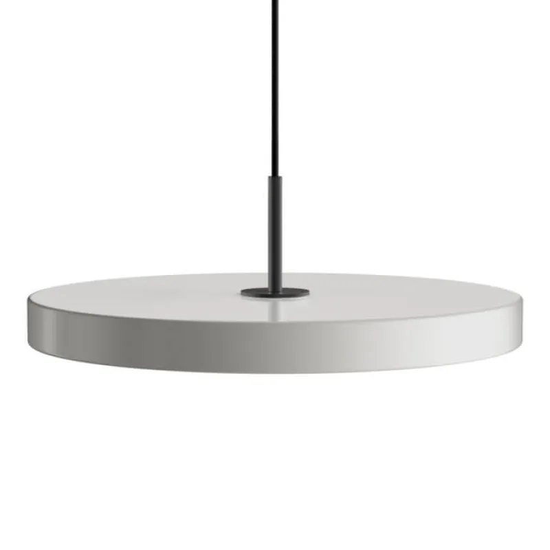 Outlet Asteria medium pendel, mist grå/sort Spisebordslamper|Hængelamper