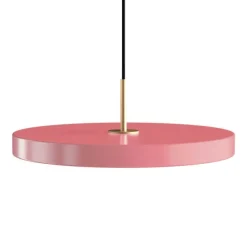 Discount Asteria medium pendel, rose/messing Messinglamper|Spisebordslamper