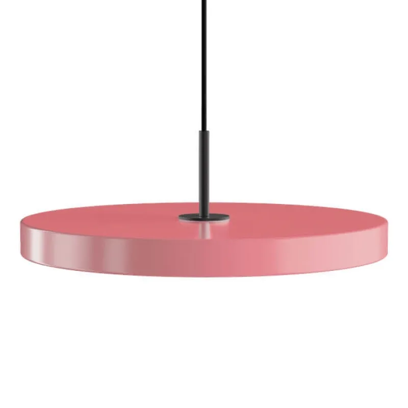 Best Asteria medium pendel, rose/sort Spisebordslamper|Hængelamper