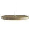 Outlet Asteria medium pendel, taupe/stål Spisebordslamper|Hængelamper