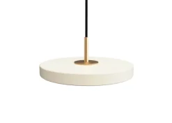 Best Asteria micro pendel, pearl hvid/messing Messinglamper|Hvide Lamper