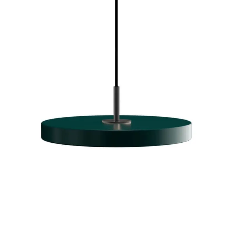 Clearance Asteria mini pendel, forest grøn/sort Spisebordslamper|Hængelamper