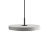 Outlet Asteria mini pendel, mist grå/sort Spisebordslamper|Hængelamper