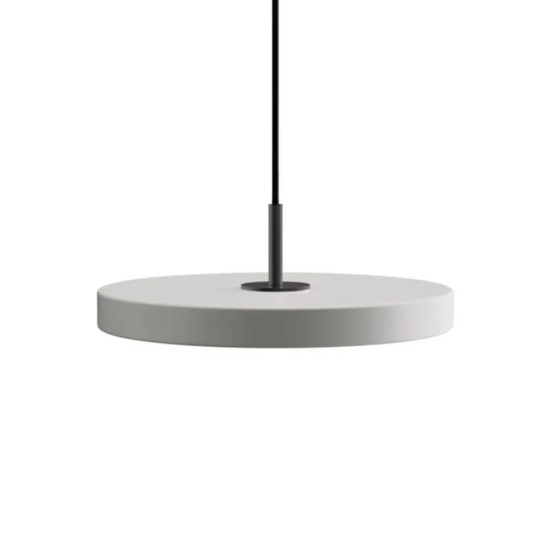Outlet Asteria mini pendel, mist grå/sort Spisebordslamper|Hængelamper