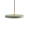 Hot Asteria mini pendel, olive grøn/messing Messinglamper|Spisebordslamper