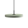 Sale Asteria mini pendel, olive grøn/sort Spisebordslamper|Hængelamper