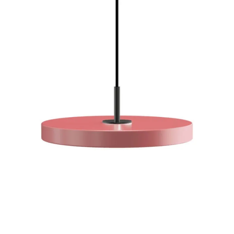 Hot Asteria mini pendel, rose/sort Spisebordslamper|Hængelamper