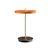 Best Asteria Move batteri-/bordlampe, orange/messing Orange Lamper|Messinglamper