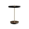 New Asteria Move batteri-/bordlampe, sort/messing Messinglamper|Transportable Lamper