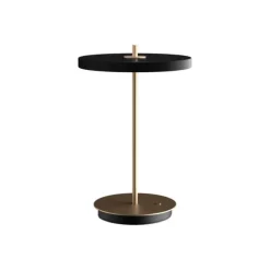 New Asteria Move batteri-/bordlampe, sort/messing Messinglamper|Transportable Lamper