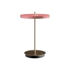 Asteria Move batteri-/bordlampe, rose/messing Messinglamper|Transportable Lamper