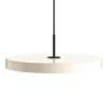 New Asteria Plus medium pendel, pearl hvid/sort Spisebordslamper|Hængelamper