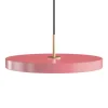 Online Asteria Plus medium pendel, rose/messing Messinglamper|Spisebordslamper