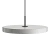 Outlet Asteria Plus medium pendel, mist grå/sort Spisebordslamper|Hængelamper