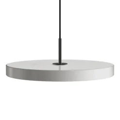 Outlet Asteria Plus medium pendel, mist grå/sort Spisebordslamper|Hængelamper