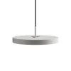 New Asteria Plus mini pendel, mist grå/stål Spisebordslamper|Hængelamper
