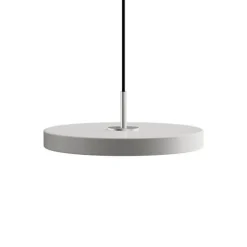 New Asteria Plus mini pendel, mist grå/stål Spisebordslamper|Hængelamper