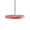 New Asteria Plus mini pendel, rose/messing Messinglamper|Spisebordslamper