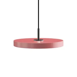Discount Asteria Plus mini pendel, rose/sort Spisebordslamper|Hængelamper
