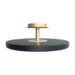 Clearance Asteria Up large loftlampe, antrasit/messing Messinglamper|Stue Lamper