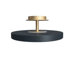Online Asteria Up medium loftlampe, antrasit/messing Messinglamper|Soveværelseslamper