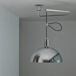 Sale AS41Z pendel, krom Krom Lamper|Spisebordslamper