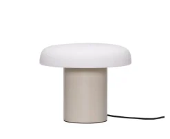 Sale Ateliers bordlampe, sand/hvid Hvide Lamper|Skrivebordslamper