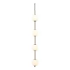 Clearance Audrey 4 pendel, messing/opal Messinglamper|Hvide Lamper